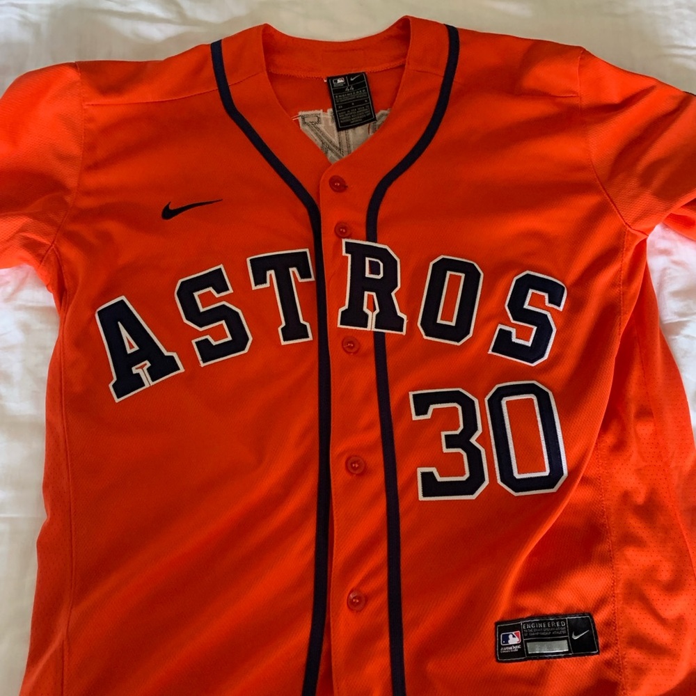 Orange Astros Jersey